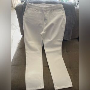 Chico’s white jeans